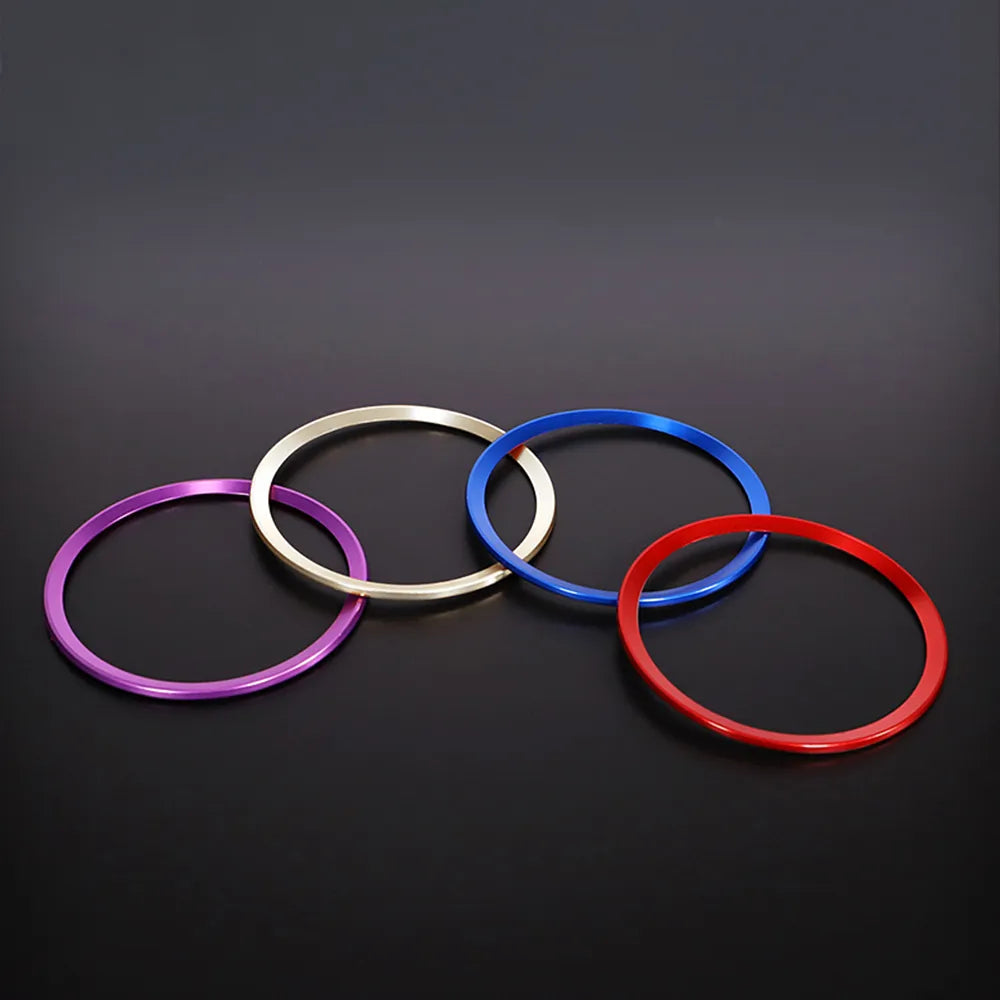 Round Audi Steering Wheel Insert