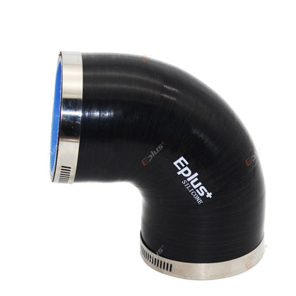 Universal Black 90 Degree Silicone Elbow