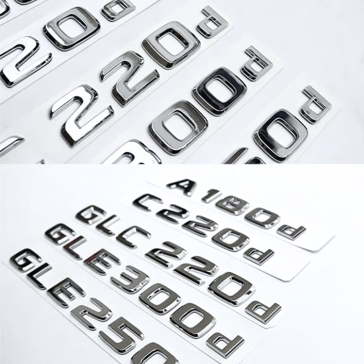 Klasse A / A35 / A45S AMG Logo Schwarz