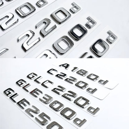 Klasse A / A35 / A45S AMG Logo Schwarz