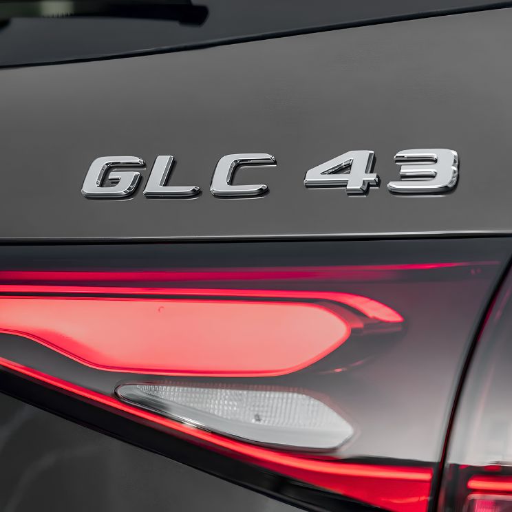 Klasse A / A35 / A45S AMG Logo Schwarz
