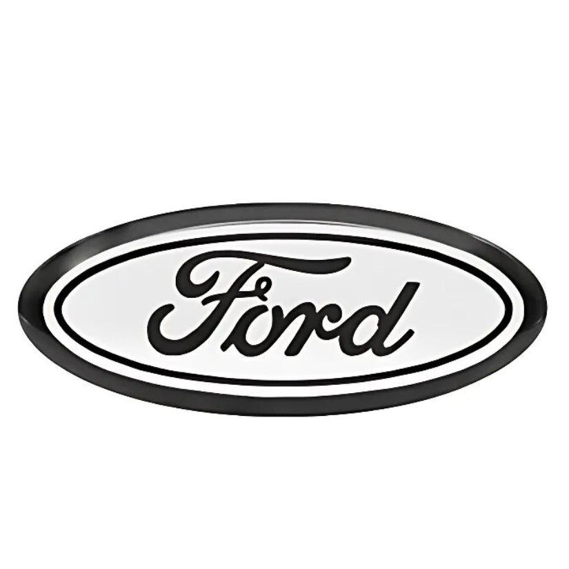 logo ford blanc
