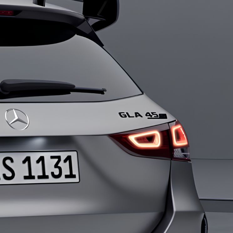 Class A / A35 / A45S AMG Logo Black