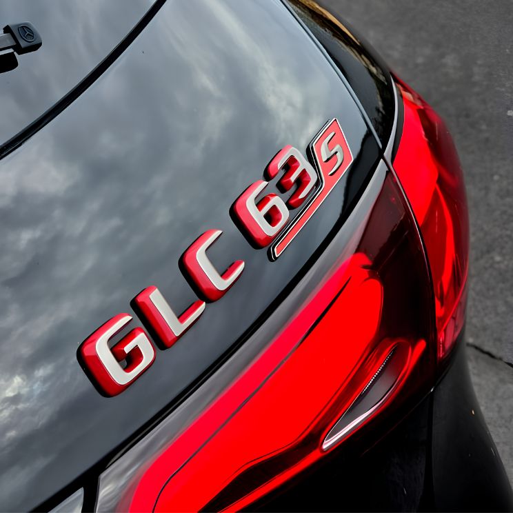 Klasse A / A35 / A45S AMG Logo Schwarz