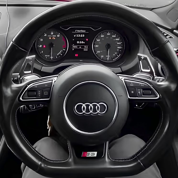Audi B8 Aluminium-Lenkrad-Schaltwippen