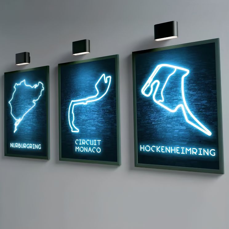 Poster Affiche Circuit
