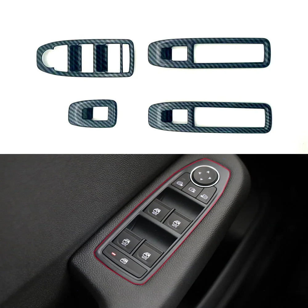 Clio 5 Carbon Fiber Interior Inserts