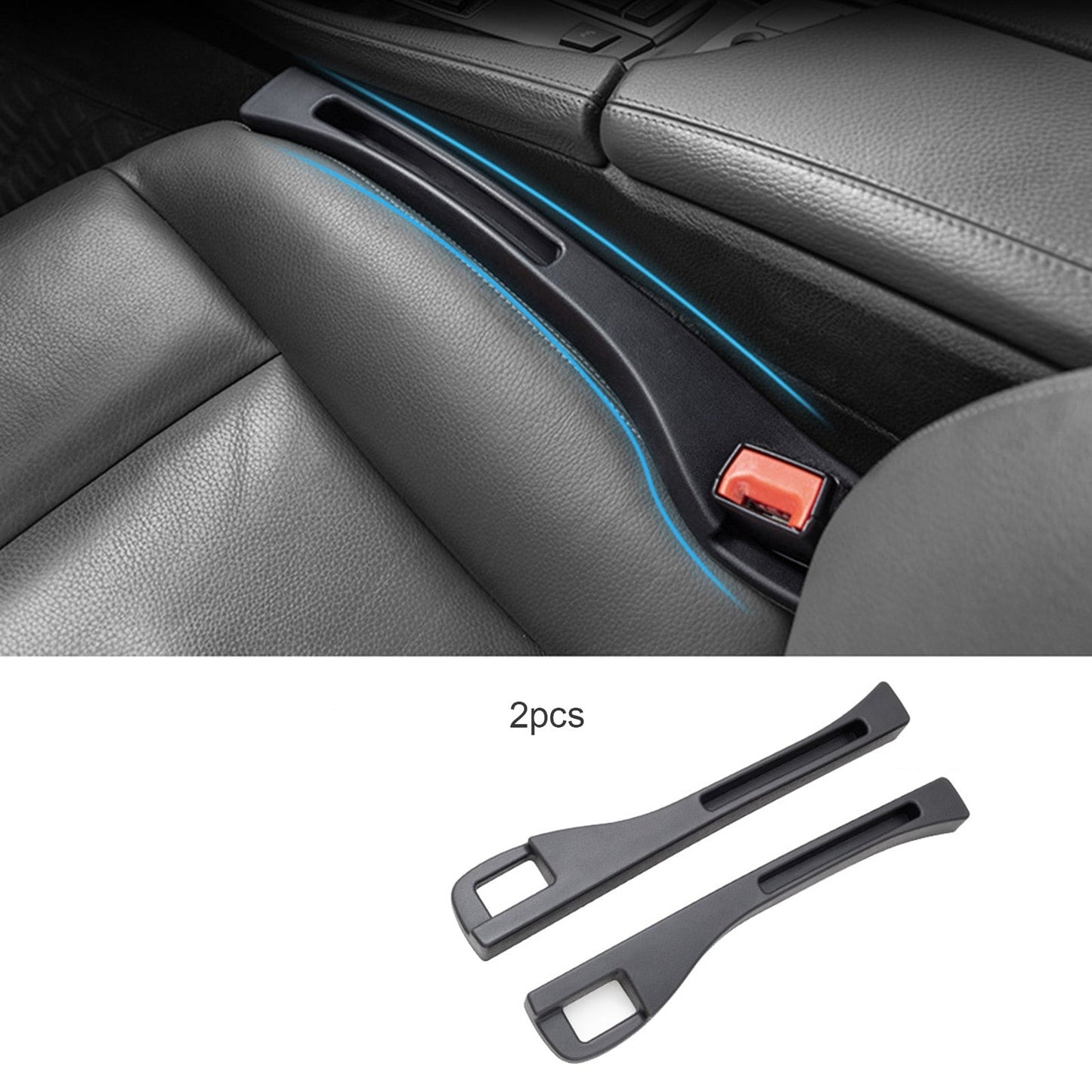 Space-filling strip to prevent objects from falling