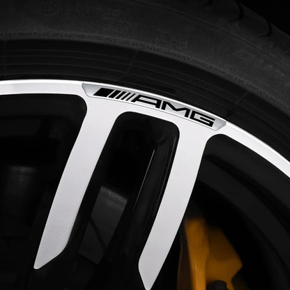 Mercedes AMG Radaufkleber