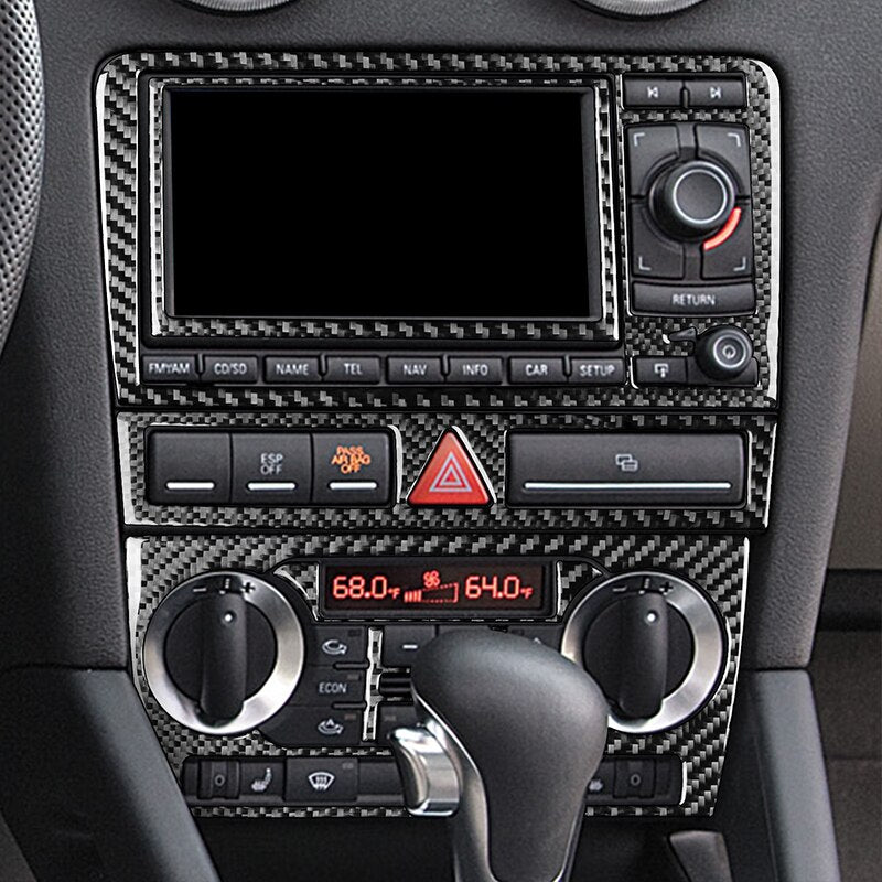 3D Carbon Center Console A3/S3/RS3 8P