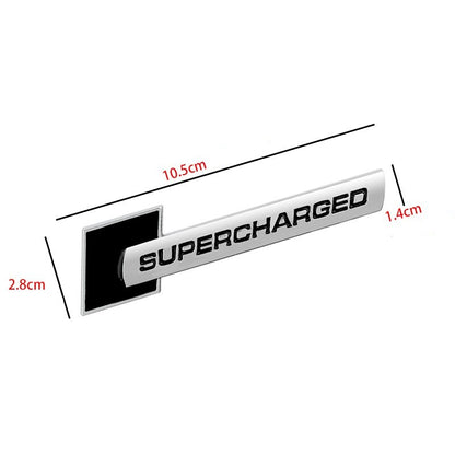 Supercharged Audi logo