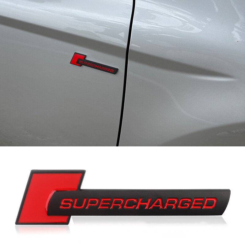 Supercharged Audi logo