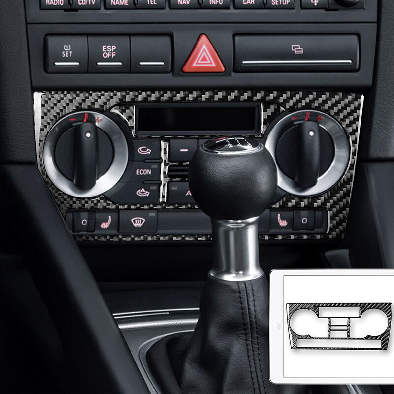 3D Carbon Center Console A3/S3/RS3 8P