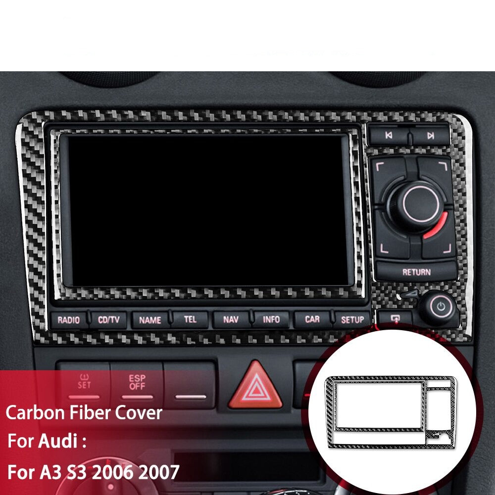 3D Carbon Center Console A3/S3/RS3 8P