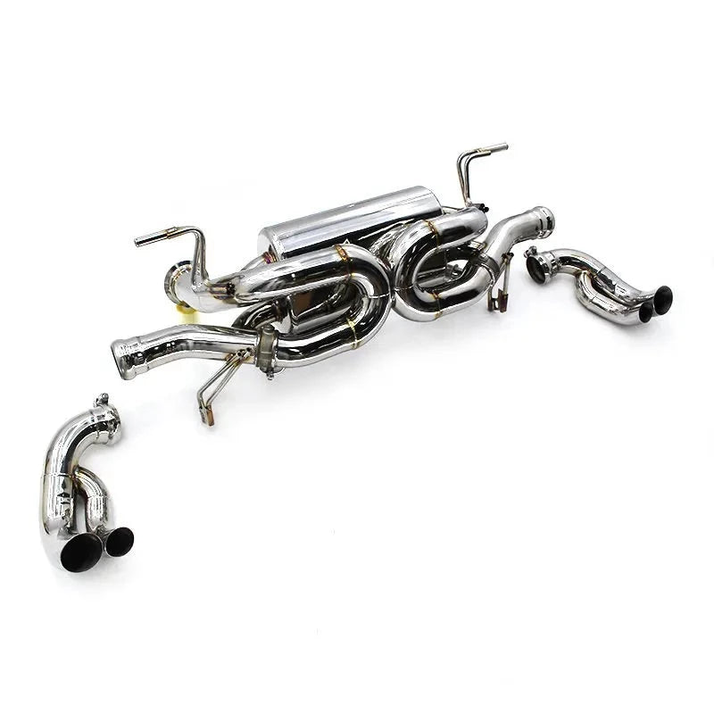 Stainless steel exhaust for Audi R8 V10 2015-2023