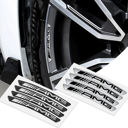 Mercedes AMG Radaufkleber