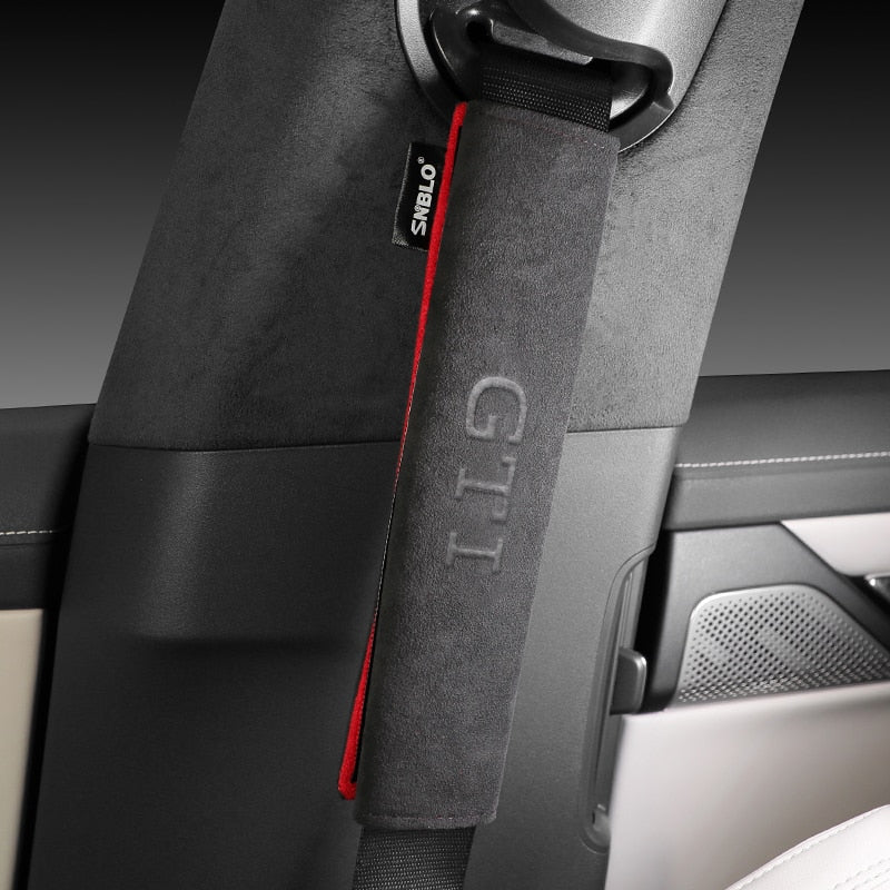 GTI Alcantara seatbelt protector