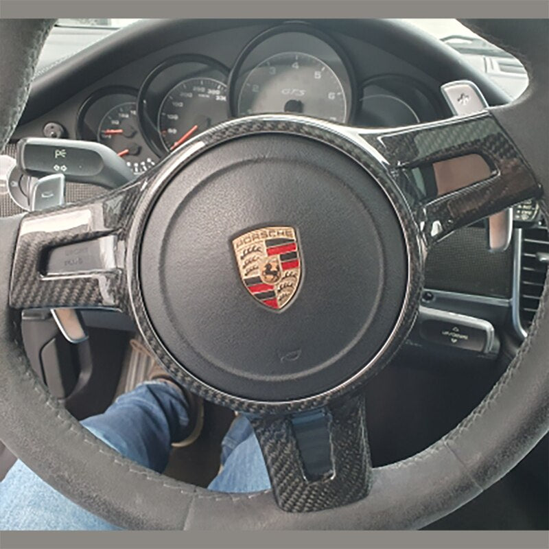 Insert Volant Carbone Porsche 911 991