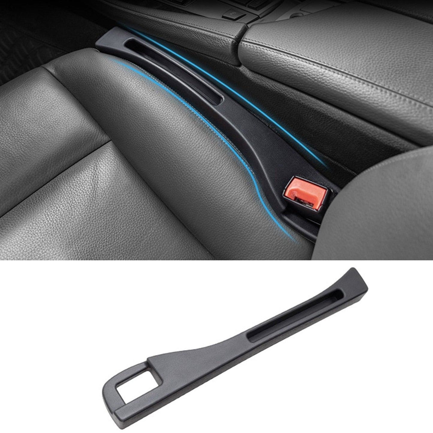 Space-filling strip to prevent objects from falling