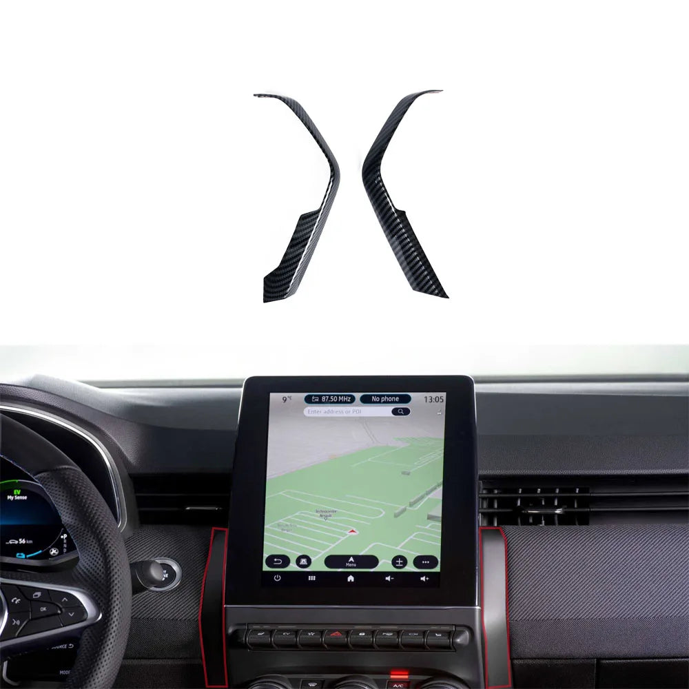 Clio 5 Carbon Fiber Interior Inserts