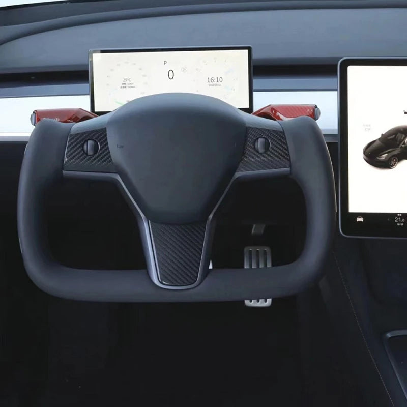 Volant coupé tesla
