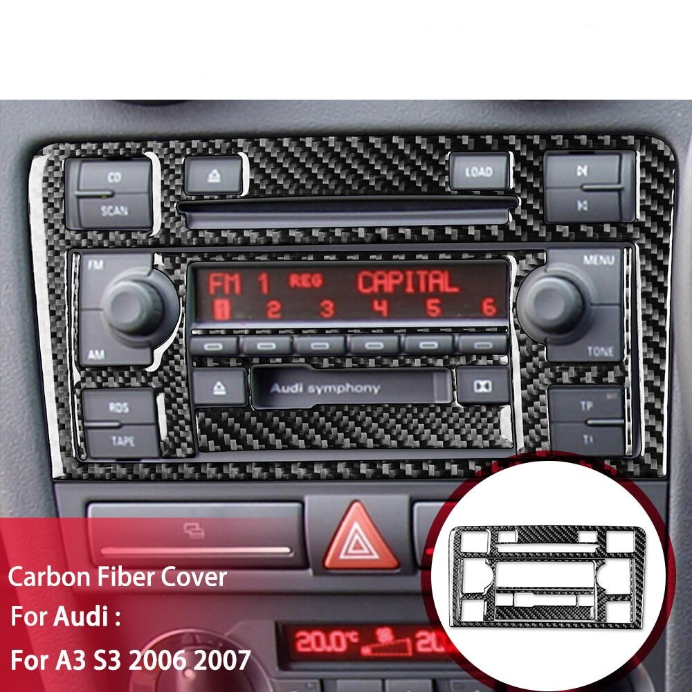 3D Carbon Center Console A3/S3/RS3 8P