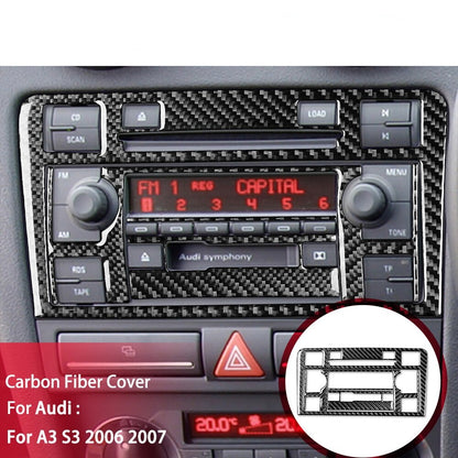 3D Carbon Center Console A3/S3/RS3 8P