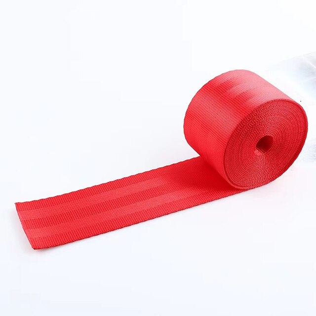 ceinture sécurité couleur rouge