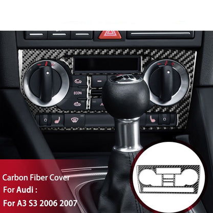 3D Carbon Center Console A3/S3/RS3 8P