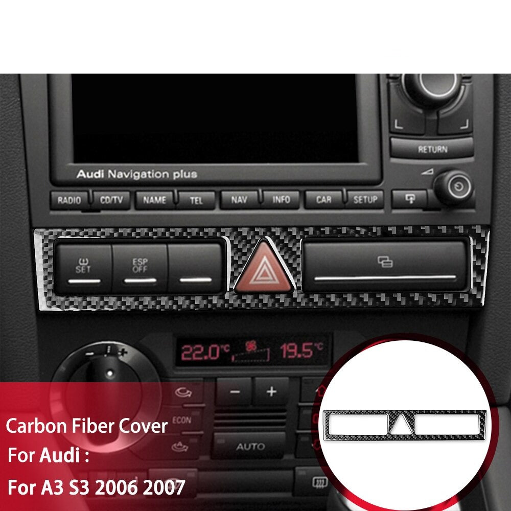 3D Carbon Center Console A3/S3/RS3 8P