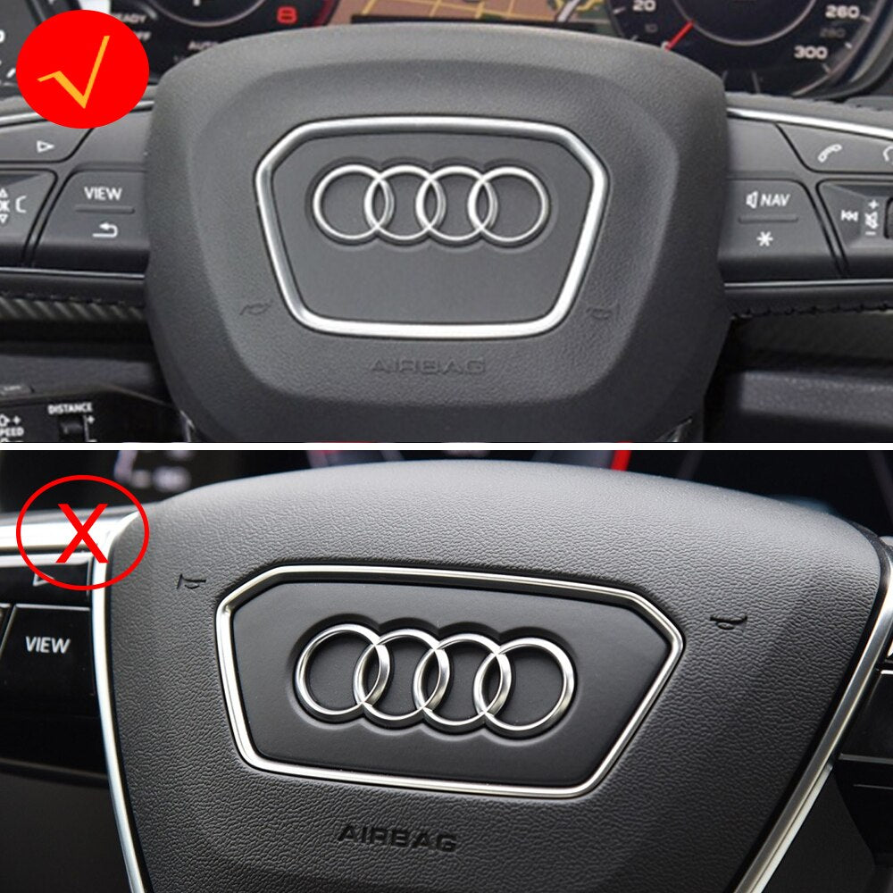 Audi Q3 Q5 Q7 Q8 Steering Wheel Insert