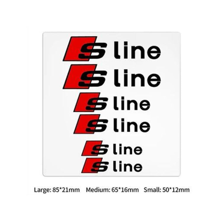 Sticker Audi S LINE / RS