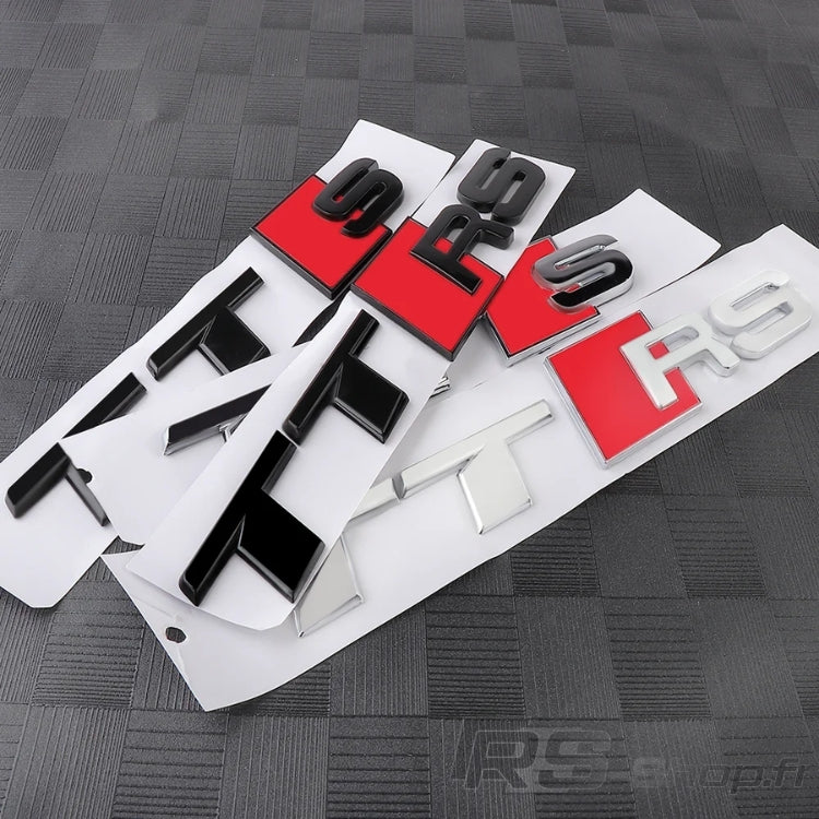 Logo / Badge Audi TT / TTS / TTRS Black