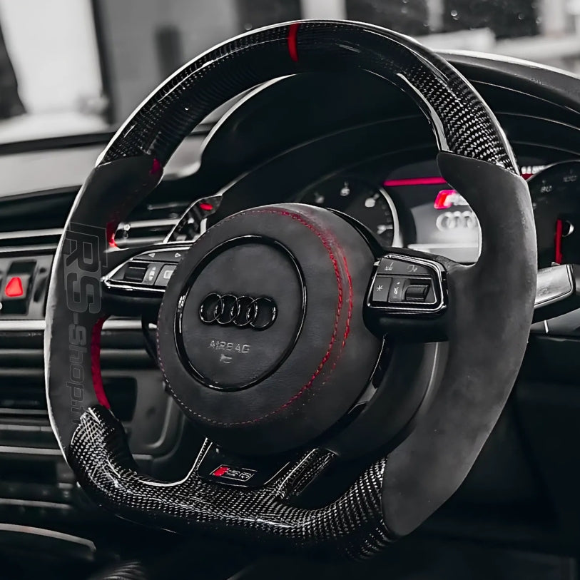 Audi B8 Carbon Steering Wheel