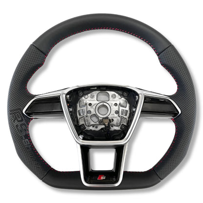 Volant Audi RS6 RS7 C8 Carbone / Cuir