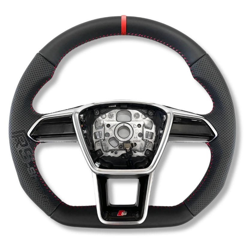 Volant Audi RS6 RS7 C8 Carbone / Cuir