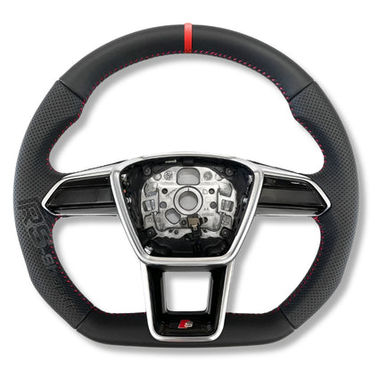 Volant Audi RS6 RS7 C8 Carbone / Cuir