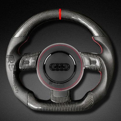 Volant Audi R8 I / TT Mk2 / 8P Carbone