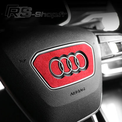 Sticker Volant Alcantara Audi
