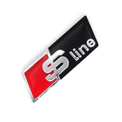 S-line / RS logo Steering wheel sticker