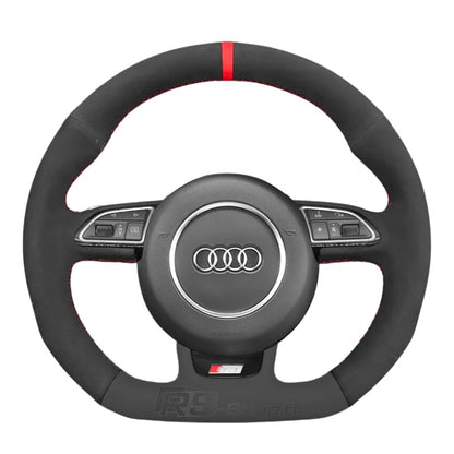 Audi B8 Flat Bottom Steering Wheel Cover