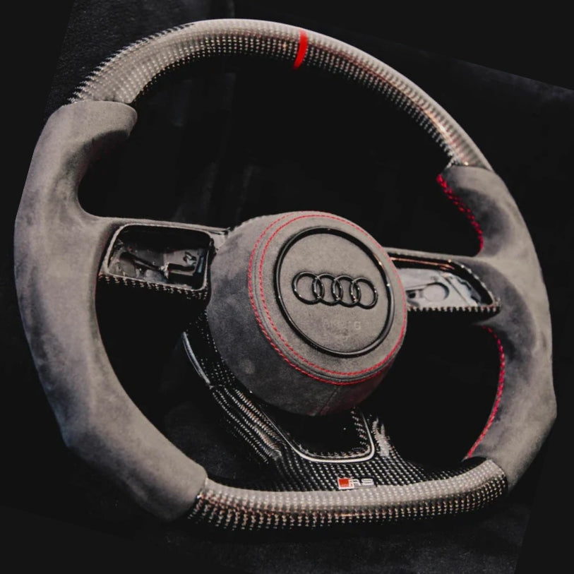 volant ausi rs3 carbone 8y