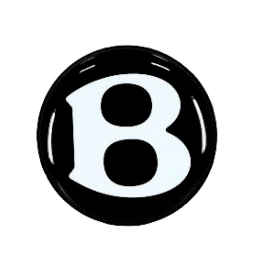 bentley wheel cap black