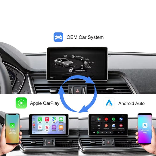 Boitier Carplay Android Apple Audi A4 A5 B9 Q5 Q7 (2016-2023)