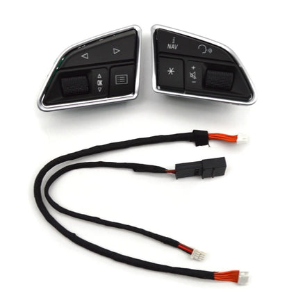 Audi steering wheel control buttons