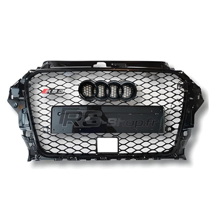 Schwarzer RS3-Kühlergrill für A3 / S3 8V