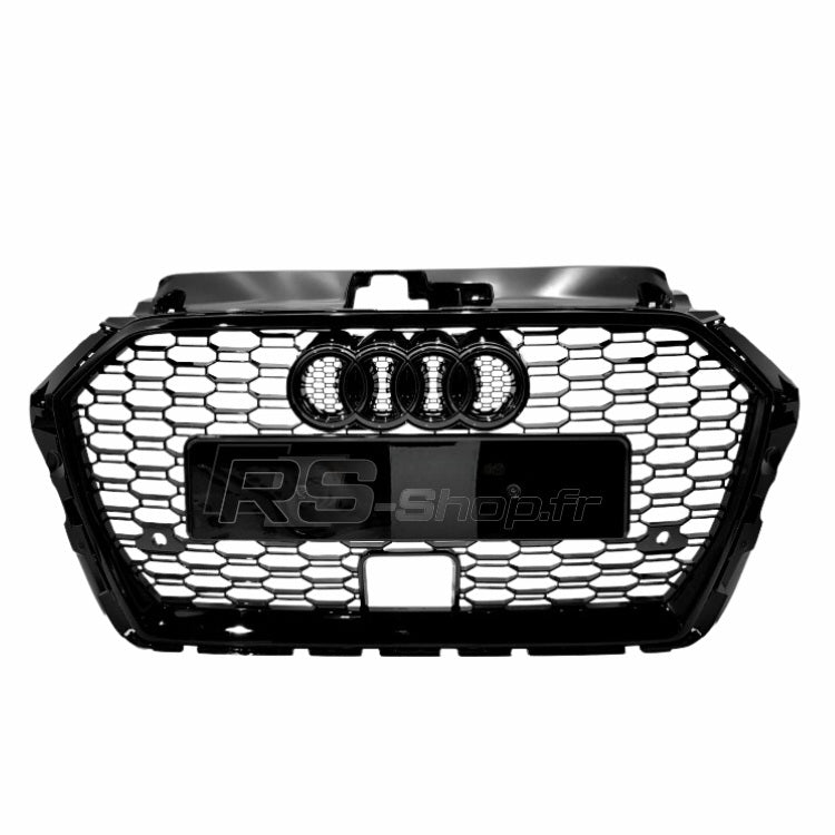 Schwarzer RS3-Kühlergrill für A3 / S3 8V