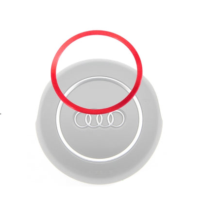 Round Audi Steering Wheel Insert