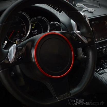 Porsche Steering Wheel Decoration Circle