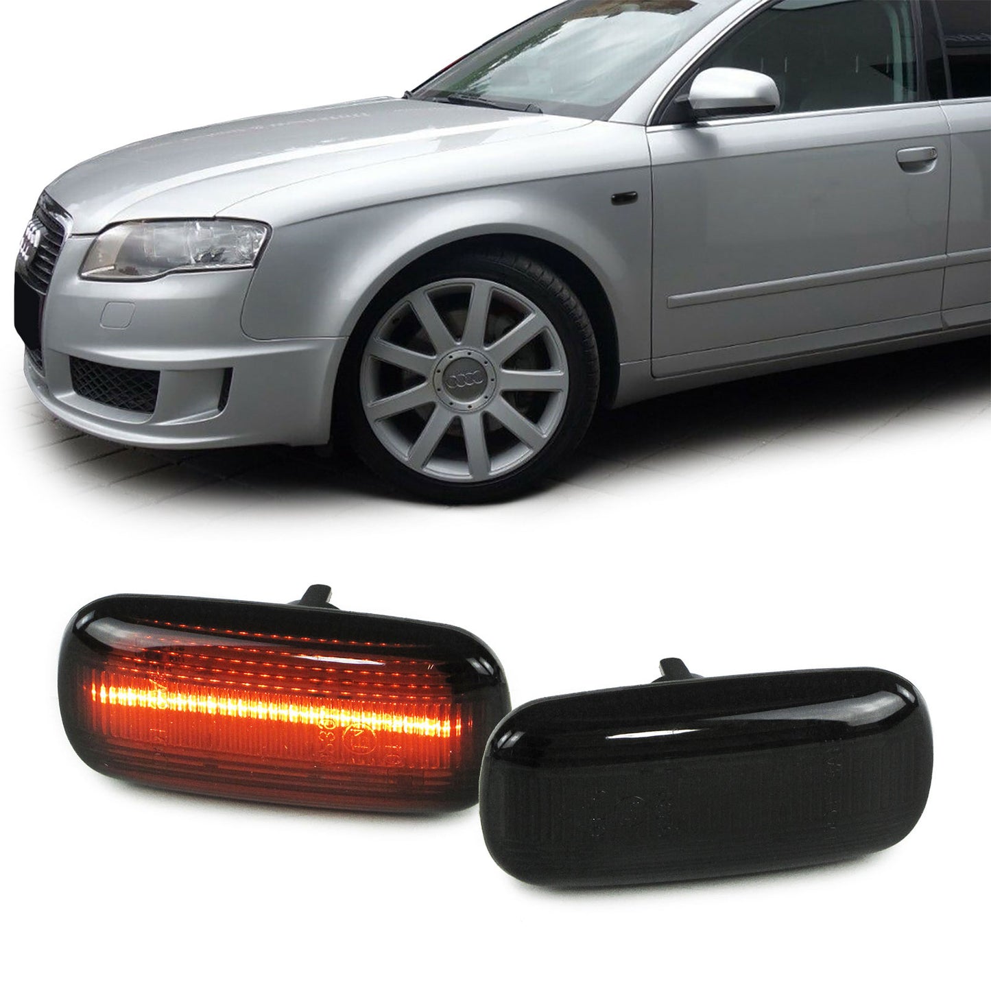 Dynamic LED Turn Signal for Audi A3 8P A4 B6 B7 